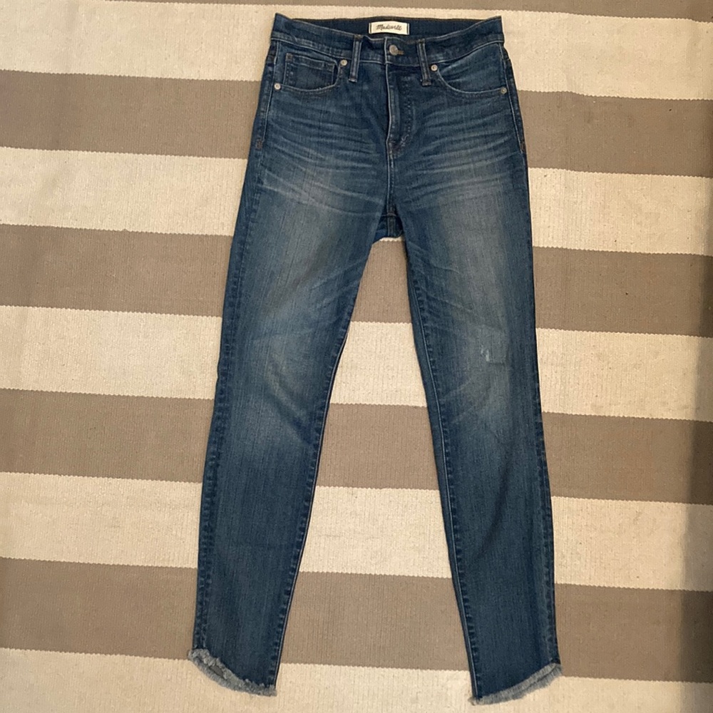 Madewell Jeans women’s 10" High Rise Skinny Jean Size 26